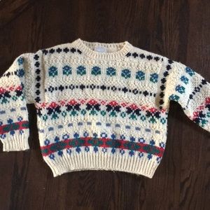 Laura Ashley childs sweater; x-large